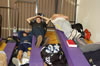 Varsity Wrestlers Sleeping